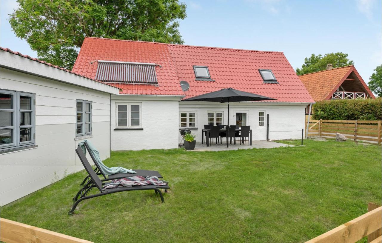 Nice Home In Aeroskobing With Kitchen Экстерьер фото